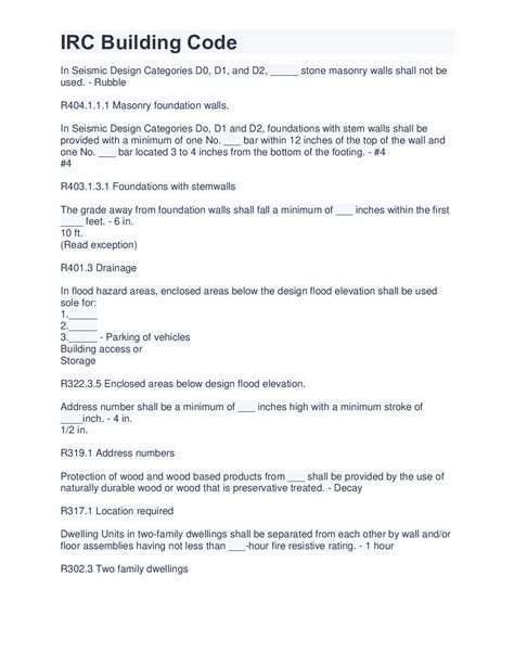 Image result for IRC Building Codes