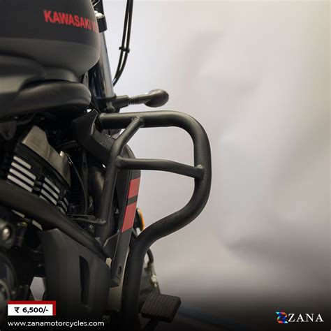 Kawasaki Vulcan 650 Crash Guard - Matte Black - Zana – Bikenbiker Franchise