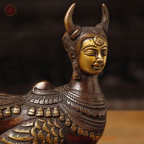 Brass Handcrafted Kamdhenu Cow Idol | Best Affordable Price's Online ...