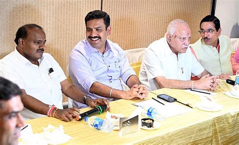 JDS-BJP meet sets stage for budget session showdown in Karnataka
