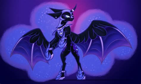 Redesign: Nightmare Moon by Eithene14 on DeviantArt