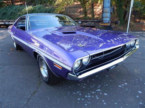 1970 Dodge Challenger Plum Crazy Purple - Big Dick's Muscle Cars | Sales & Restorations