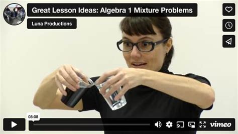 Mixture Problems Algebra 1 的图像结果