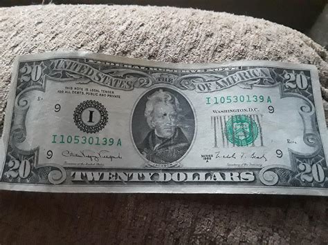 Found the 1988 20 dollar bill while going though my savings. Looks like ...