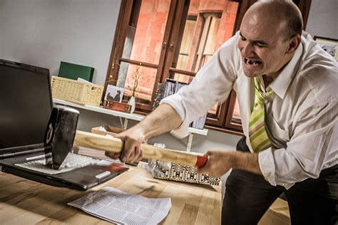 Image result for Smashing Computer Angry People