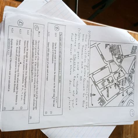 (1) Measure the straight line distance (as the crow flies) from Caltex De..