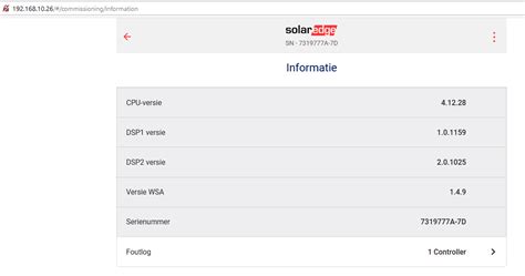 [SolarEdge] Omvormers en optimizers zelf monitoren - Duurzame energie ...