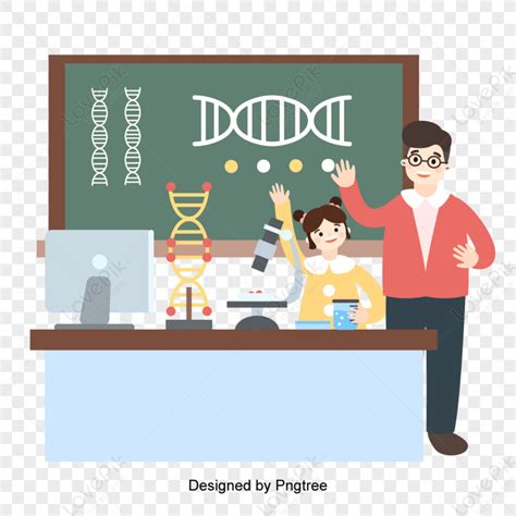 Vector Illustration Of A Flat Table Class,characters,cartoon PNG White Transparent And Clipart ...