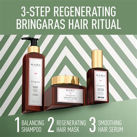 Bringaras Smoothing Hair Serum for Silky Frizz-Free Hair | Kama Ayurveda