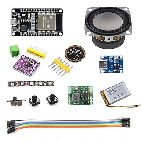 DIY Voice Assistant Speaker Kit with ESP32 Microcontroller, I2S ...