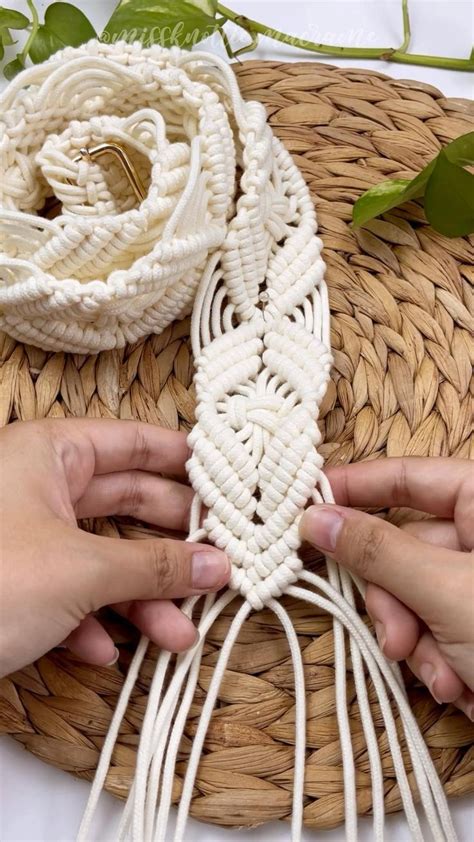 Image result for Macrame Belt Tutorial