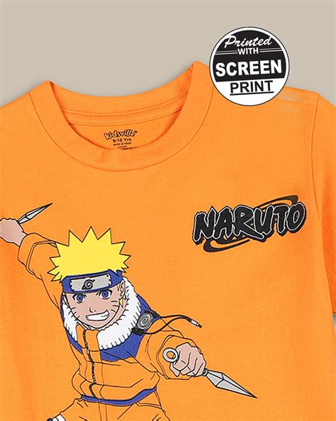 Naruto Regular Fit Tshirt For Boys – Kidsville