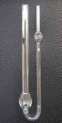 ABG Borosilicate Glass Viscometer College Pattern Ostwald (White ...