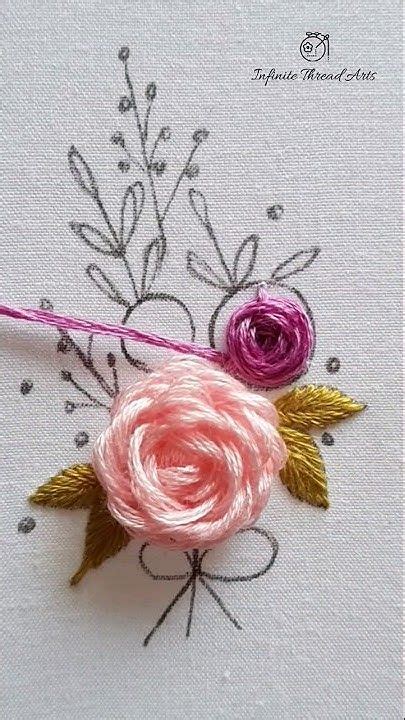 Image result for Embroidered Rose Pattern