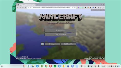 Fighting with Eaglercraft on district Chromebooks?