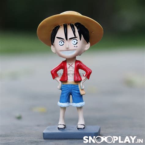 Buy Monkey D. Luffy Bobblehead Action Figure (3 Years till Grown Ups ...