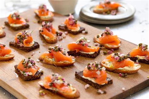 Smoked Salmon With Capers