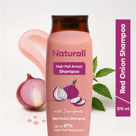 Buy Naturali HairFall Arrest Shampoo with Red Onion & Bhringraj That ...