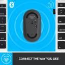 Logitech Pebble M350 / Silent Buttons, Bluetooth or USB (Multi-Device ...