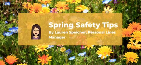 Image result for Spring Safety Tips