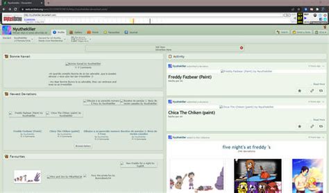 Image result for Old deviantART Layout