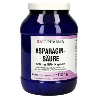 Aspartic Acid 500 mg GPH Capsules [4024782]-Gall-Pharma GmbH-Online-Shop