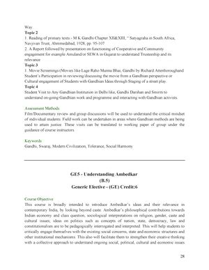 Political science - BA Honours - Delhi University - Studocu