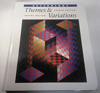 Buy Psychology: Themes and Variations Book Online at Low Prices in ...