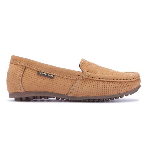 Buy WOODLAND Women's Camel Loafers Online