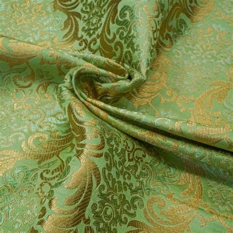 Green Kimkhab Brocade