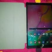 Robustrion Smart Trifold Hard Back Flip Stand Case for Samsung Tab A 10 ...