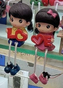 Bluevista Sweet love romantic couple hanging legs statue Decorative ...