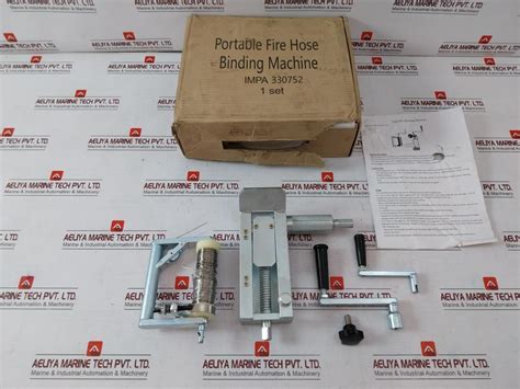 Impa 330752 Portable Fire Hose Binding Machine Chrome Vanadium 10Mm Se ...