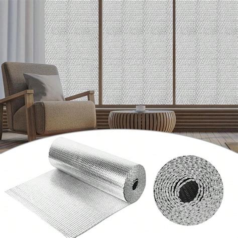 1roll 60*500cm Reflective Heat Insulation Foam Board, Double-Sided ...