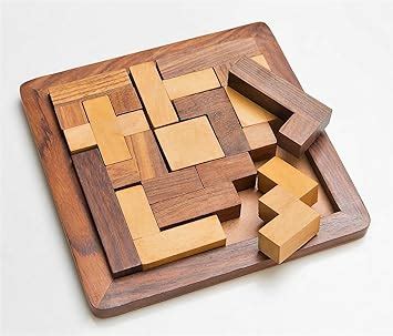 Buy Craftland Wooden Jigsaw Puzzle - Wooden Toys/Games for Kids ...