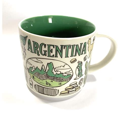Buy Starbucks Argentina Coffee Mug BTS 'Been There Series', 14oz Online ...