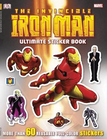 Buy Ultimate Sticker Book: The Invincible Iron Man (Ultimate Sticker ...