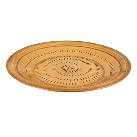 Brass Pooja Plate Thambalam Thattu