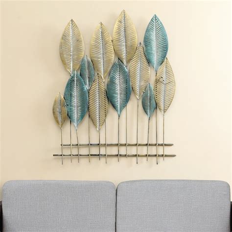 Buy VEDAS Yara Metal Leaf Wall Accent from Vedas at just INR 7499.0
