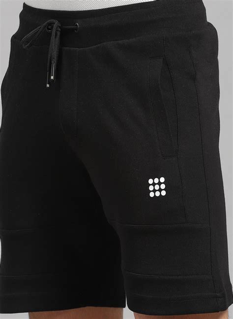 Buy Men Black Solid Short Online in India - Rock.it