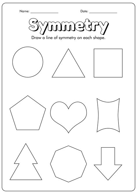 Draw All Lines Of Symmetry - Drawing Skills Academy