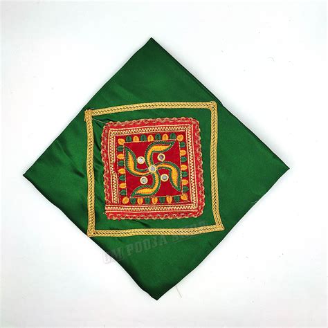 Buy Swastik Hast Melap Wedding Cloth / Rumal online from India