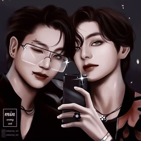Pin by Jeon Suzanne on taekook | Taekook, Vkook fanart, Jungkook fanart