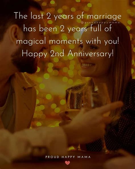 2nd Wedding Anniversary Wishes To Husband