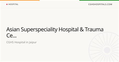 Asian Superspeciality Hospital & Trauma Centre