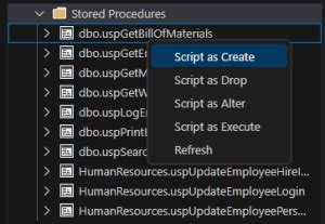 How to Create SQL Script in Visual Studio 的图像结果