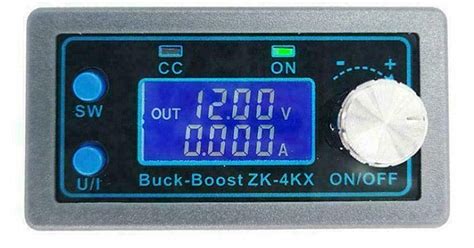 ZK-4KX DC0.6-36V 5A 80W Adjustable Buck Boost Power Supply Module