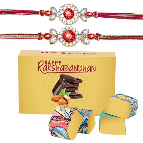 Kaameri Bazaar rakhi gift for brother with chocoalte gift hamper and ...