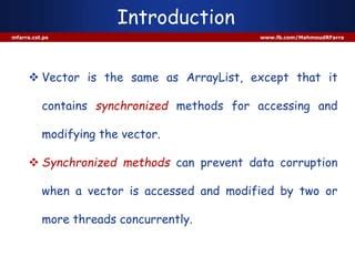 Image result for Vector vs Stack Java