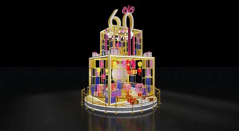 商场商业周年庆糖果蛋糕美陈DP设计图__3D设计_3D设计_设计图库_昵图网nipic.com